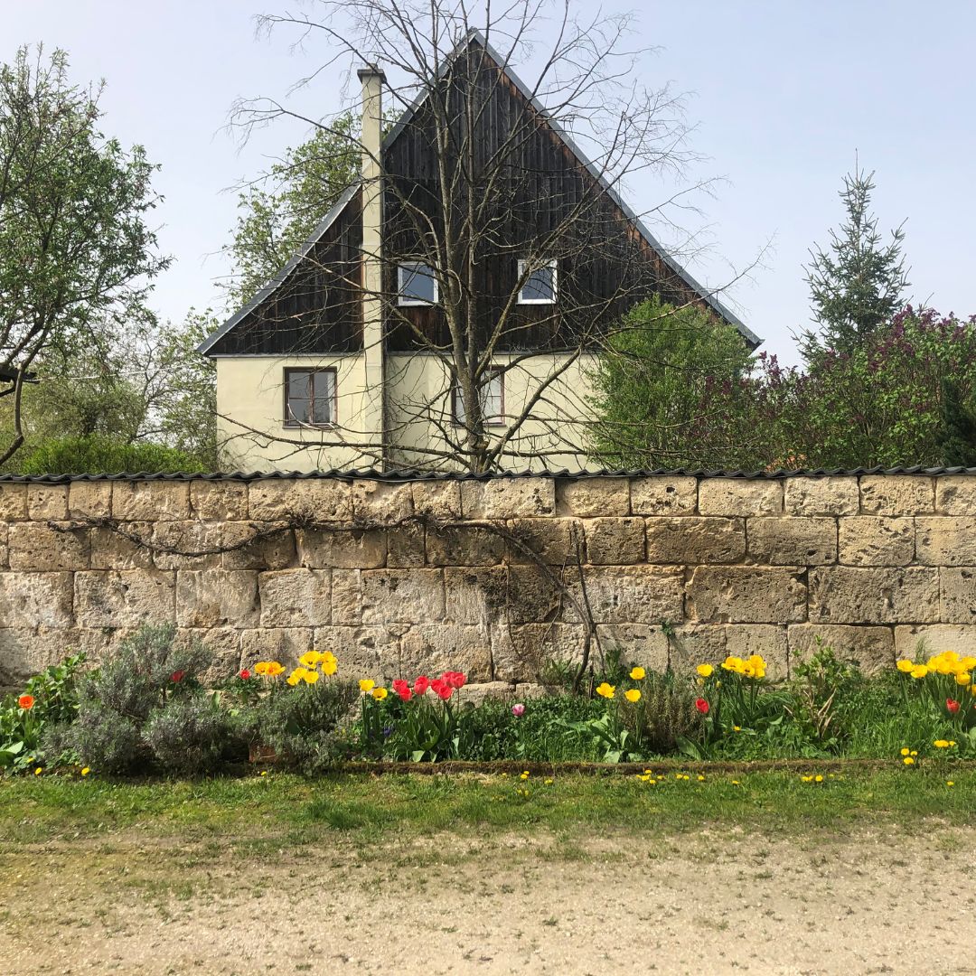 Seitenblickauf den Hof